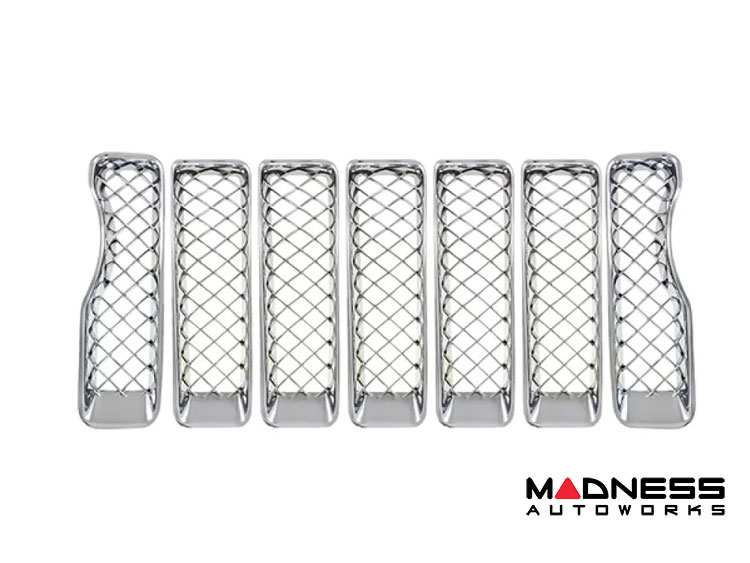 Jeep Gladiator Grille Insert - Chrome